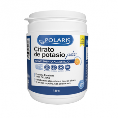 Citrato De Potasio 120 Grs. Naranja (Polaris) 
