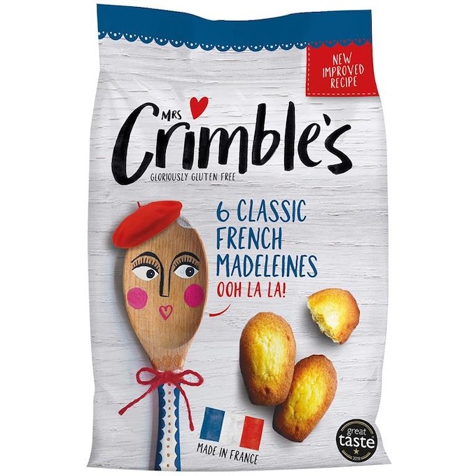 Magdalenas Sin Gluten 6 uds. (Crimble´s)