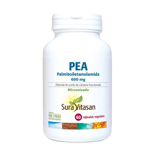 PEA 600 mg. 60 Caps. (Suravitasan)