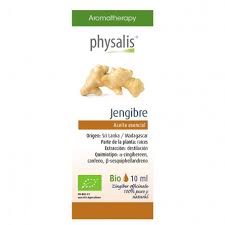 Aceite Esencial Jengibre Bio 10 ml. (Physalis)