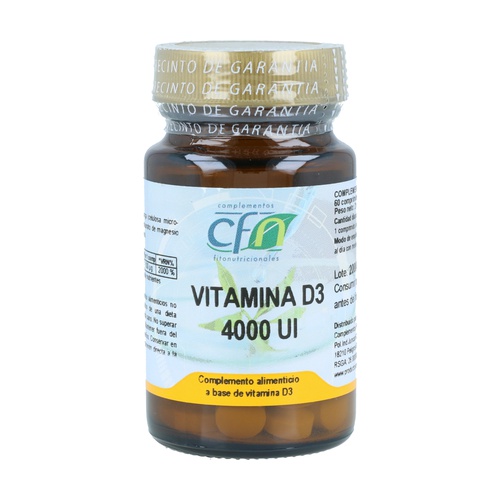 Vitamina D3  4000 UI 60 Caps. (CFN)