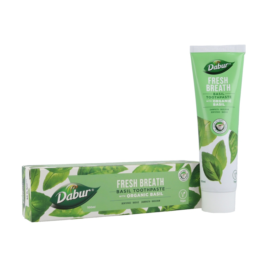 Dentifrico Basilico *Albahaca* 100 Ml. (Dabur) 