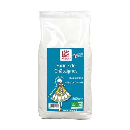 Harina de Castaña Bio 500 Grs. (Celnat)