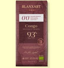 Chocolate 93% Congo 0% azúcar  75 gr Bio (Blanxart)