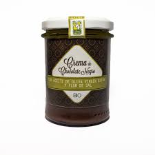 Crema Untar Chocolate Negro Con Ceite de Oliva Y Flor de Sal 200 gr (Isabel)