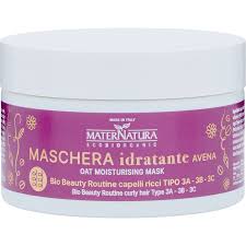 Mascarilla Hidratante Cabello Rizado con Avena 200 ml (Maternatura)