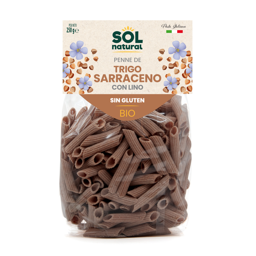 Penne Trigo Sarraceno 250 Grs. (Sol Natural) 