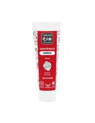 Dentifrico Niño Fresa 75 ml. (NaturaBio)
