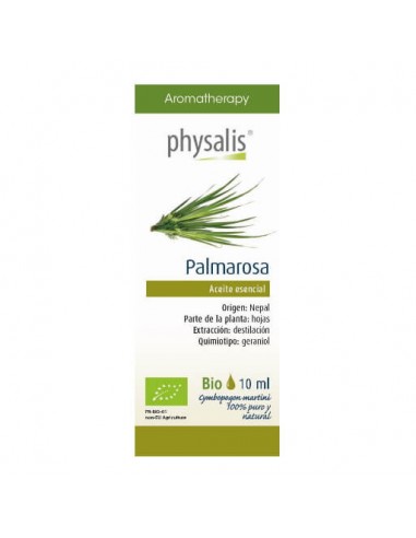 Aceite Esencial Palmarosa 10 ml. Bio (Physalis)