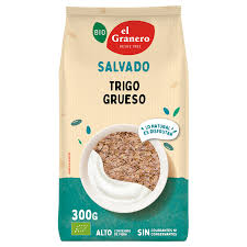 Salvado Trigo Grueso Bio 350 Grs. Bio (El Granero) 