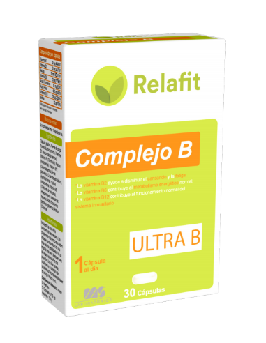 Complejo Vit. B Ultra 30 Caps. (Relafit)