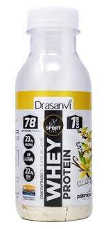 Whey Protein Botella Monodosis Vainilla 30 Gr (Drasanvi)