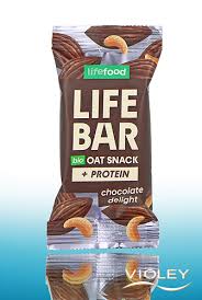 Barrita Proteinas Avena y Delicia de Chocolate Bio 40 gr (Lifebar)