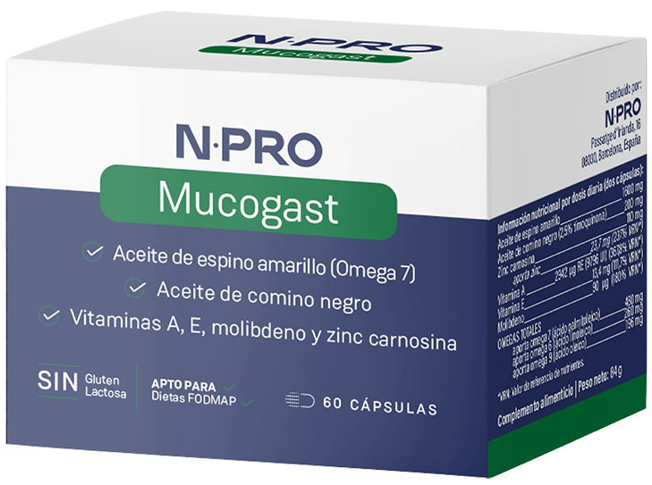 Mucogast 60 Caps. (NPro) 
