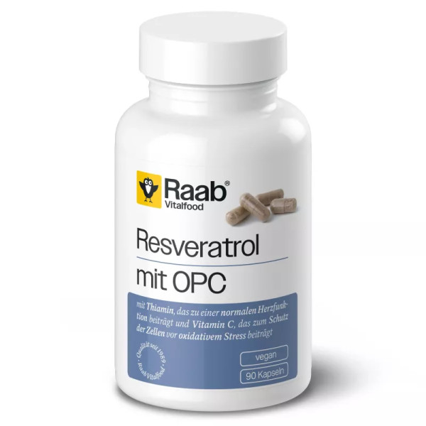 Resveratrol con OPC 90 Caps. (Raab)