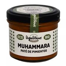 Muhammara - Pate de Pimientos Eco 100 Gr (Vegavilanos)