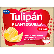 Plantequilla Envuelto Sin Sal 250 gr (Tulipan)
