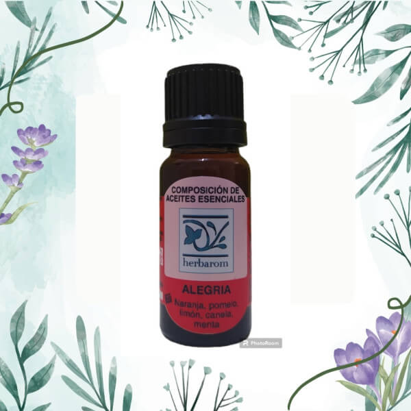 Aceite Esen. Composicion Alegría 10 ml.(Herbarom)