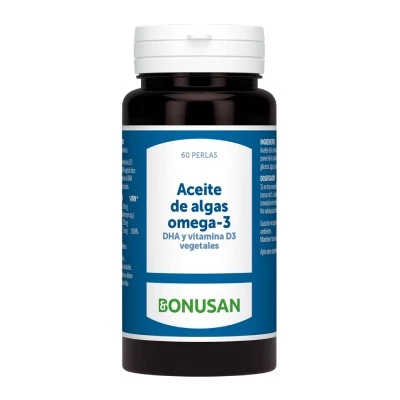 Aceite de Algas Omega 3 60 perlas (Bonusan)