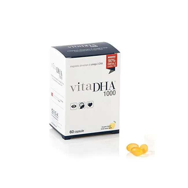 VitaDHA 60 Caps. Sabor Limon (UGA) 