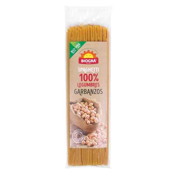 Espaguetis De Garbanzos Bio 250G (Biogra)