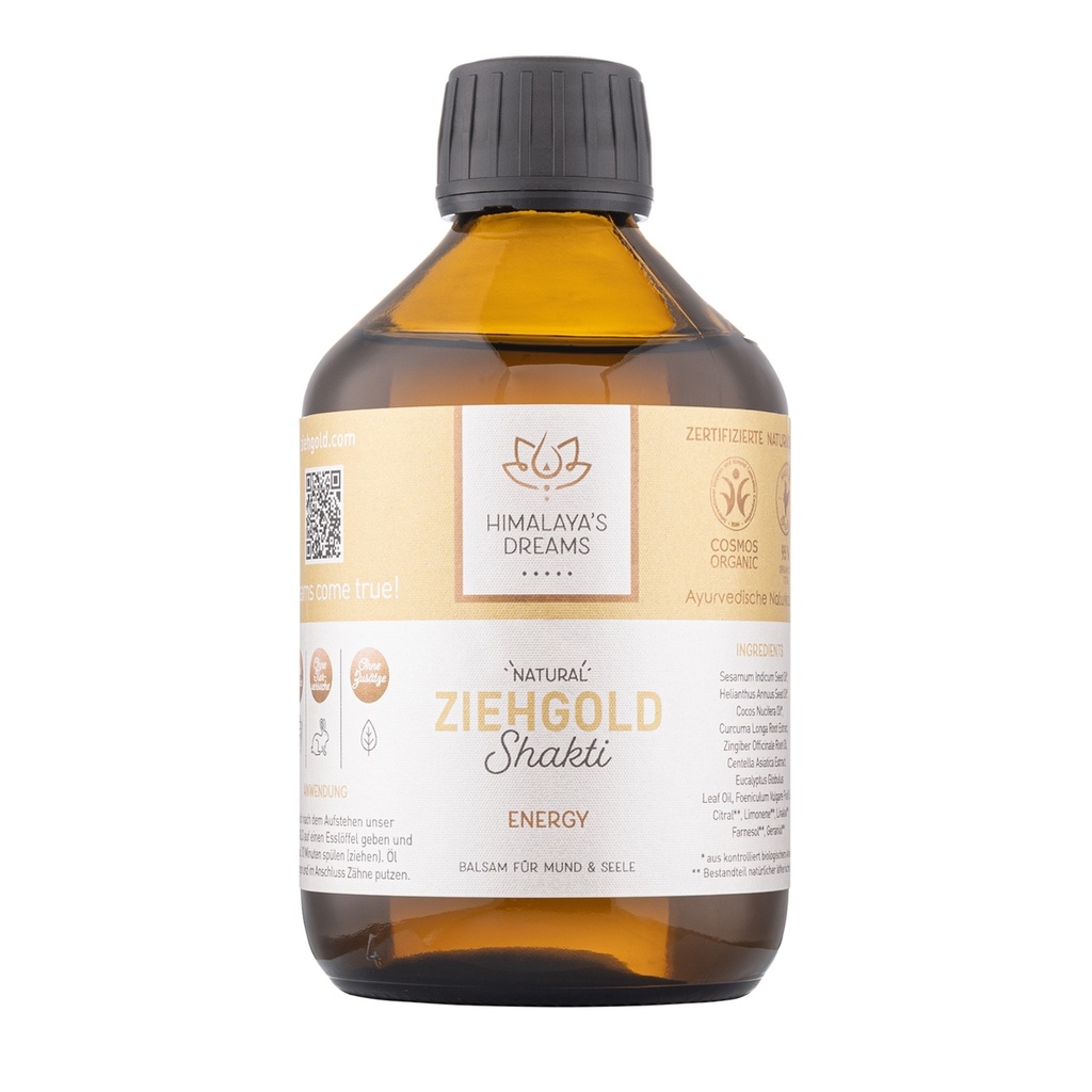 Aceite Enjuague Bucal Ayurveda Energy 250 ml (Himalayas Dreams) 