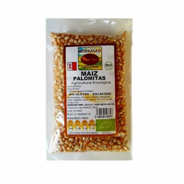 Maíz para Palomitas 500 Grs. (Bioprasad)