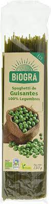 Espaguetis De Guisantes Bio 250G (Biogra)