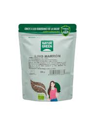 Lino Marron Bio 225 Grs. (Naturgreen)