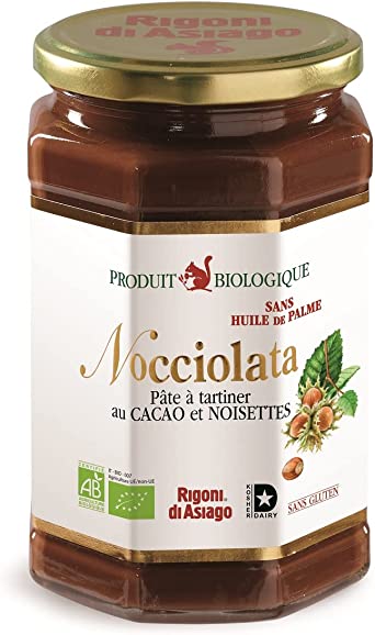 Nocciolata Crema Cacao Y Avellana Eco 700 Grs. (Rigoni Di Asiago) 