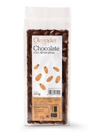 Chocolate Con Almendras 200 gr (Oleander)