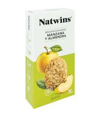 Biscuits Avena Manzana Almendras 145 gr (Natwins)