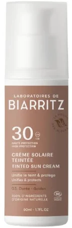 Crema  Facial Spf 30 Dorado 50 Ml. (Biarritz) 