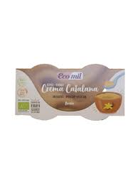 Postre Crema Catalana Style Bio 2 X 125 Grs. (Ecomil)