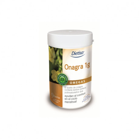 Onagra 1 *Omega 6* 120 Perlas OFERTA (Dietisa)