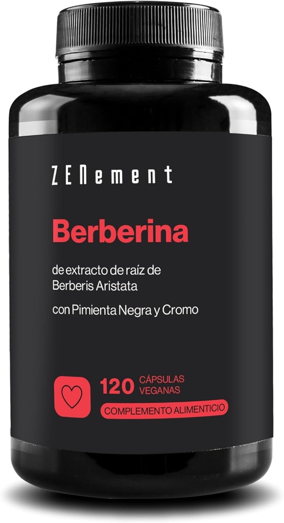 Berberina Pimienta Negra y Cromo 120 Caps. (ZENement)