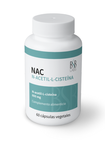 NAC N-Acetyl Cisteina 600 mg. 60 Caps. (Bsb Labs)