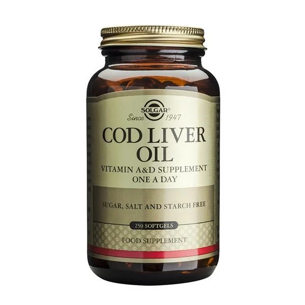 Aceite Higado Bacalao 250 perlas (Solgar)
