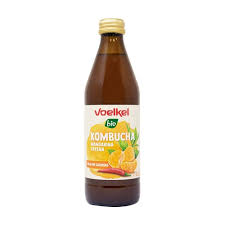 Kombucha Mandarina Cayena Bio 750 ml. (Voelkel)
