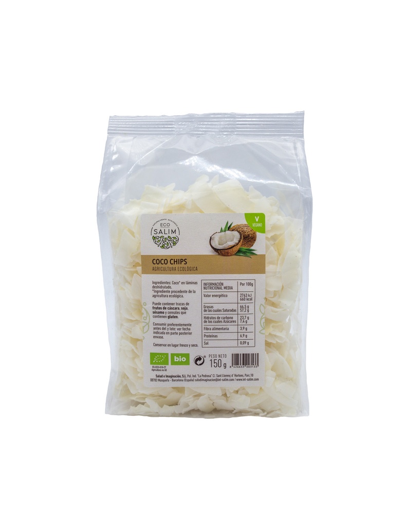 Coco Chips 150 Grs. (Eco Salim)