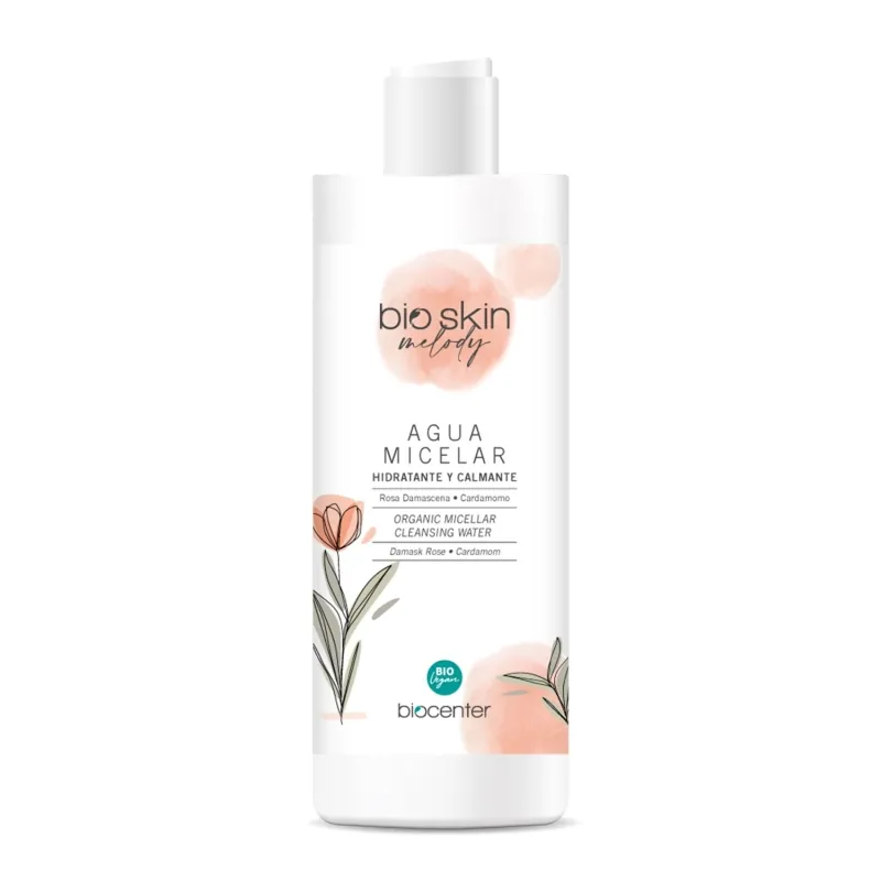 Agua Micelar Rosa y Cardamomo Bio 500 ml. (Biocenter)
