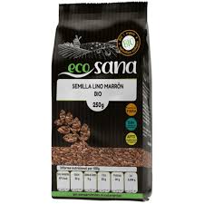 Semillas Lino Marron Molido Bio 175 Gr (Ecosana)