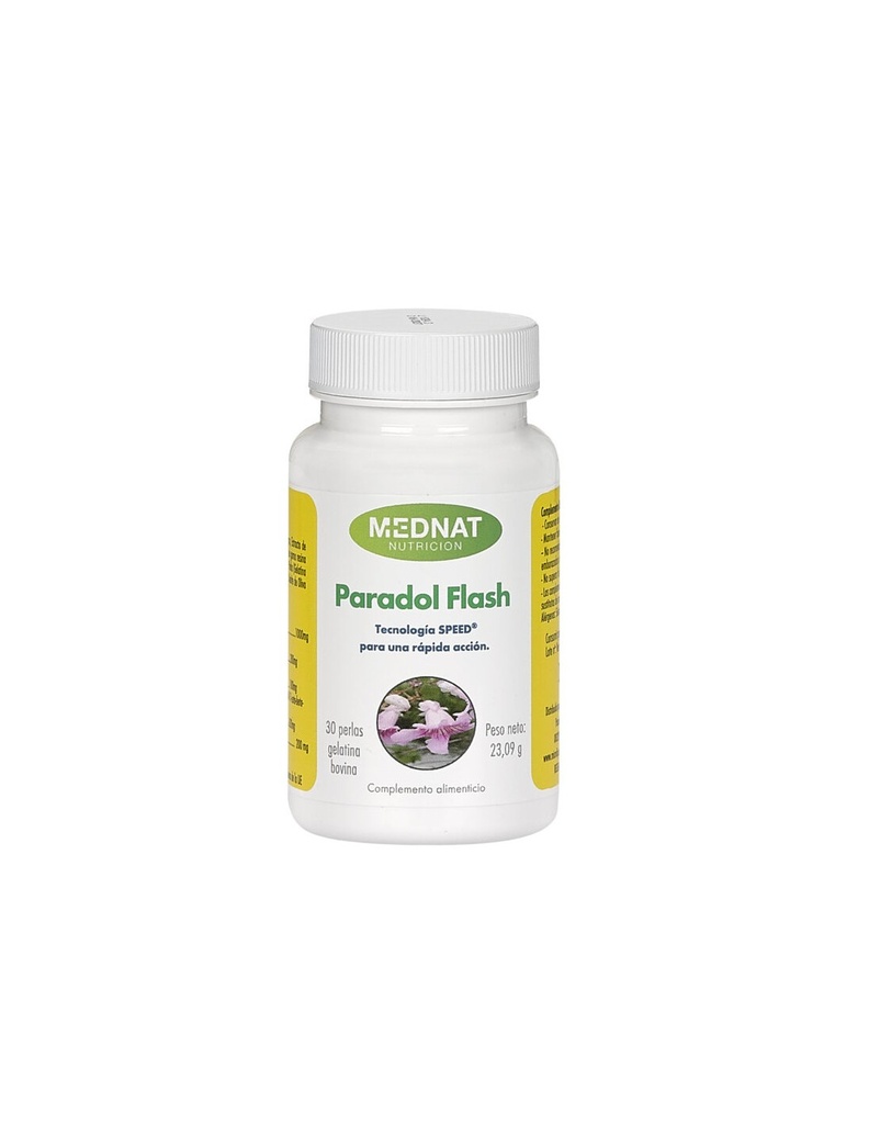 Paradol Flash 30 perlas (Mednat)