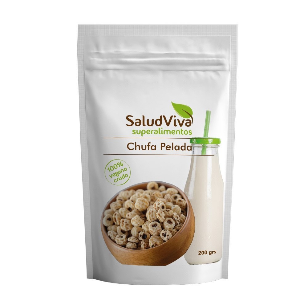 Chufa Pelada Raw 200 Grs.(Salud Viva) 
