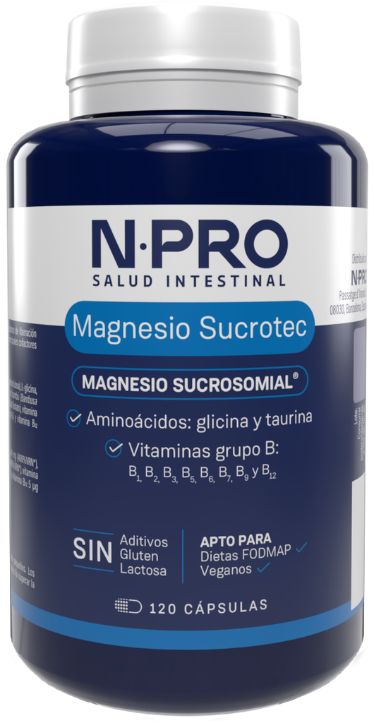 Magnesio Sucrotec 120 Caps. (NPRO)