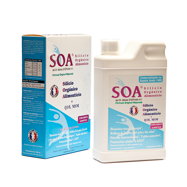 Soa Silicio Organico 500 ml.  (Dr. Michel Stephan)