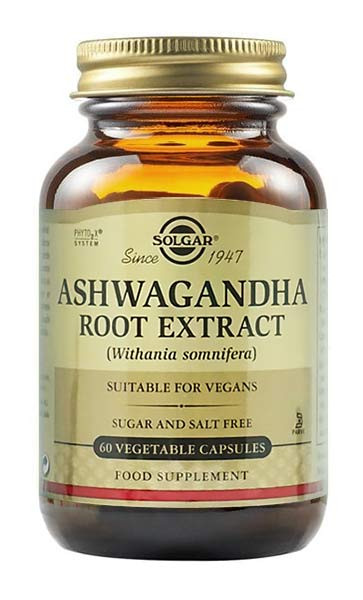 Ashwagandha 60 caps. 15% Dto (Solgar) 