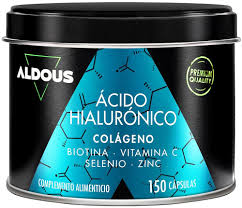 Acido Hialuronico 220 mg + Colageno 150 Cap. (Aldous)