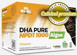 DHA Pure NPDI 1000 Algae 120 Perlas (Mederi)