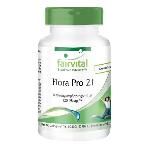 Flora Pro 21 120 Caps. (Fairvital)